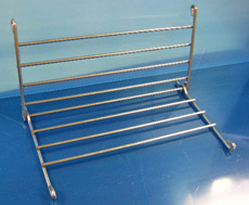 Wire Formed Chrome Plated Folding Rack 