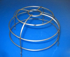  CNC Wire Formed Assembly Lamp Cover