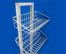 CNC Wire Formed POP Stand Assembly for the Food Industry 